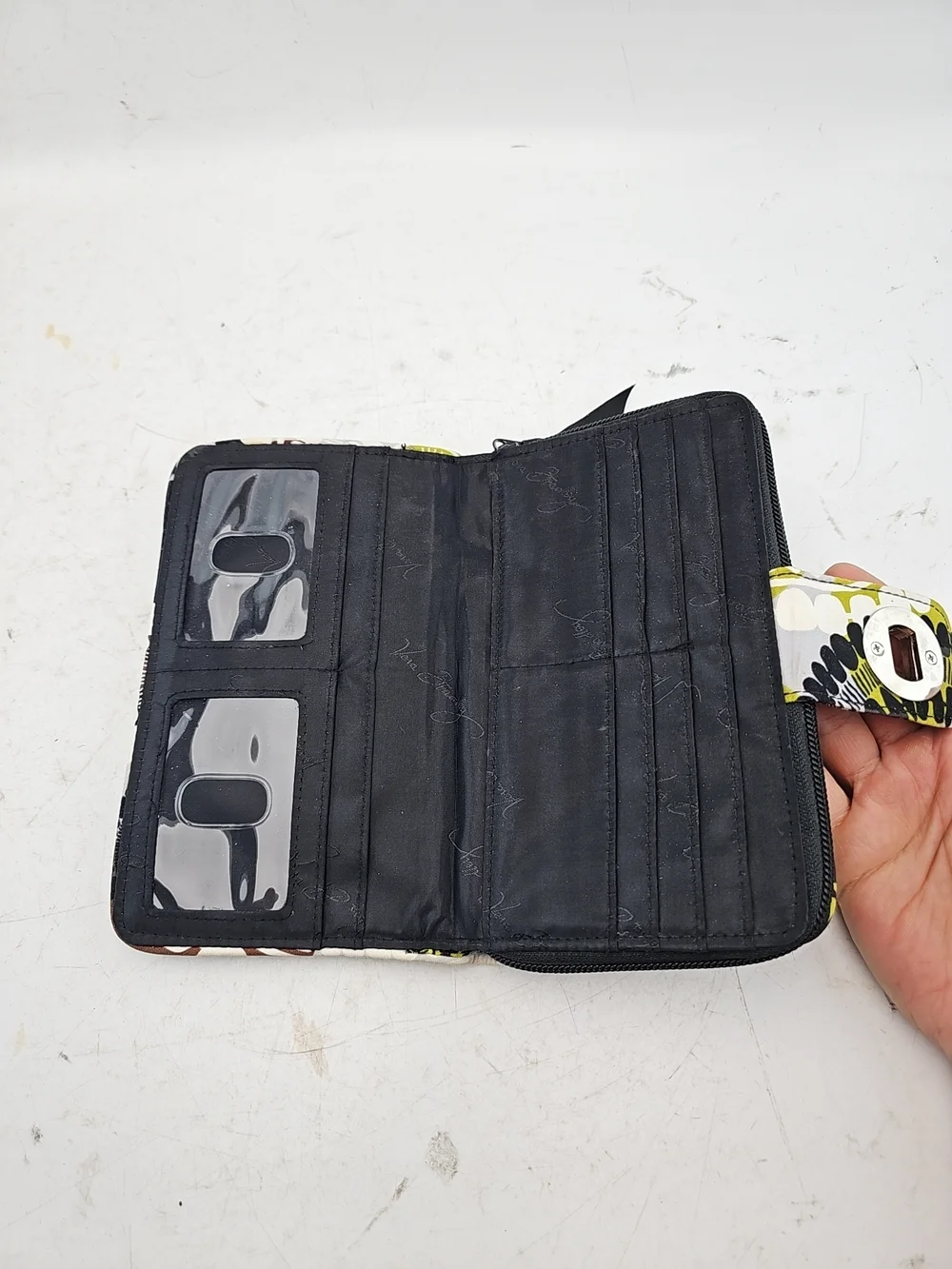 Vera Bradley Floral Accordion Wallet